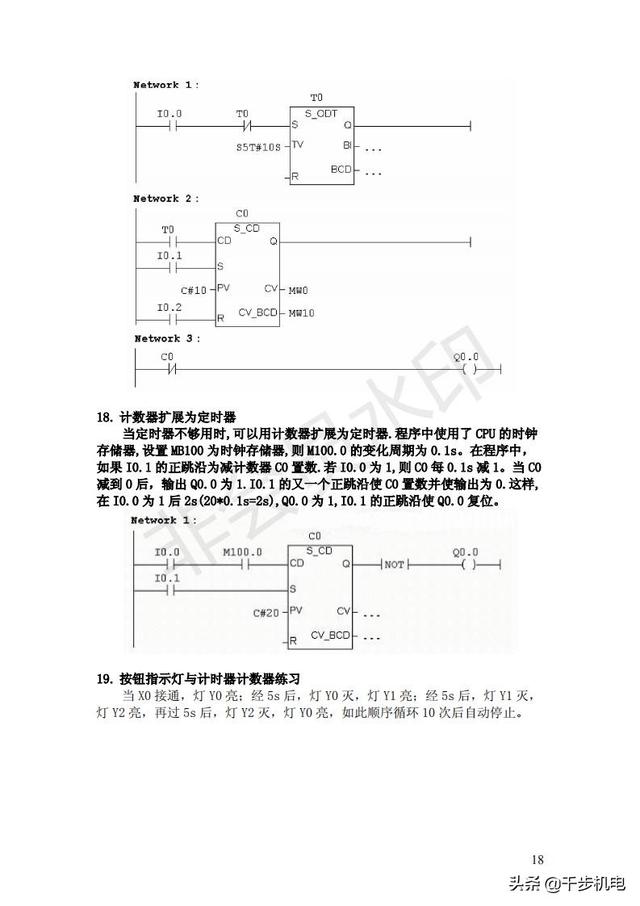 可编程控制器程序怎么写（可编程控制器常用程序实例）(18)