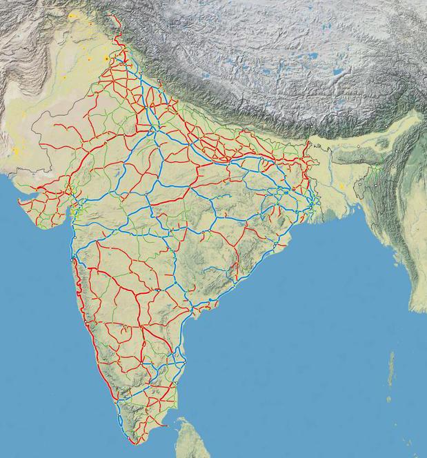 印度的铁路里程为什么那么高（印度铁路和火车）(2)