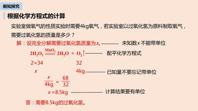 初中化学方程式的简单计算知识点（利用化学方程式的简单计算）(11)