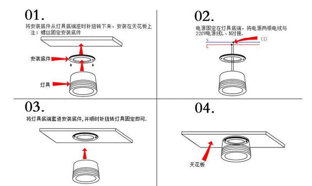 6米长客厅装几个筒灯（筒灯的安装方法）(4)