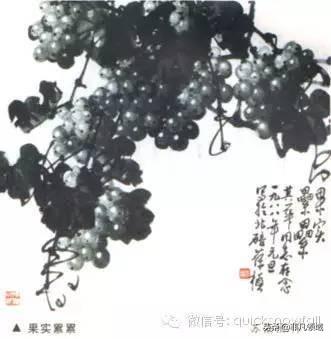 葡萄国画画法教程（国画教程怎么画葡萄）(24)