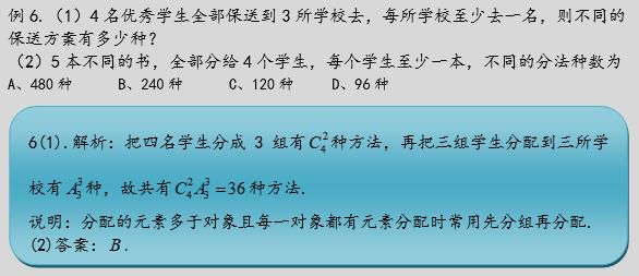 高三数学排列组合知识点总结（排列组合的21种解题策略）(7)