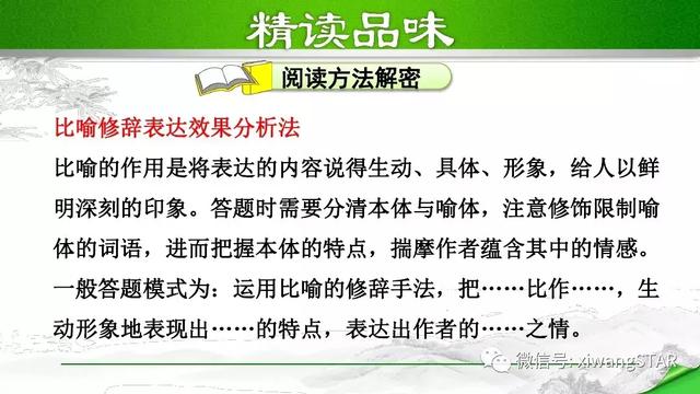 七年级上册语文雨的四季知识梳理（部编版七年级语文上册第一单元3.雨的四季知识点及练习）(14)