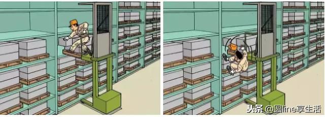 最新叉车安全事故（叉车司机误操作）(12)