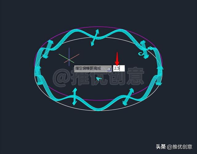 autocad制图三维建模（AutoCAD绘制三维镯子上）(35)