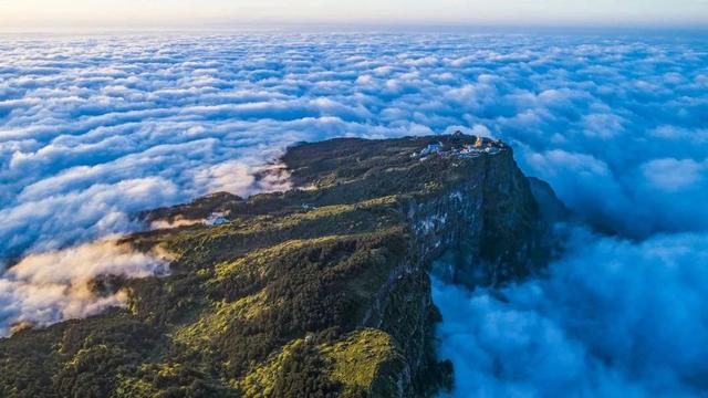 峨眉山美丽的古风景（还原峨眉山最美风景）(3)