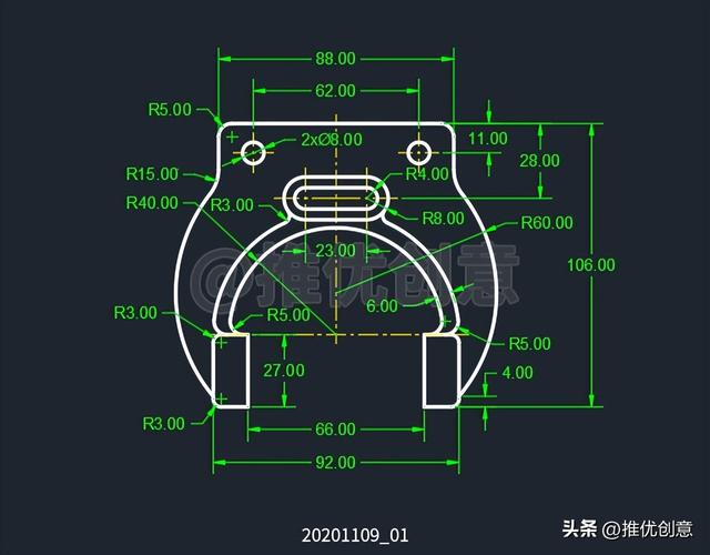 使用圆角命令绘图怎么画（使用圆角命令绘图）(1)