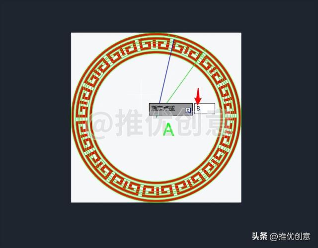 cad制图初学入门图形（如何绘制无尺寸标注的图形）(45)