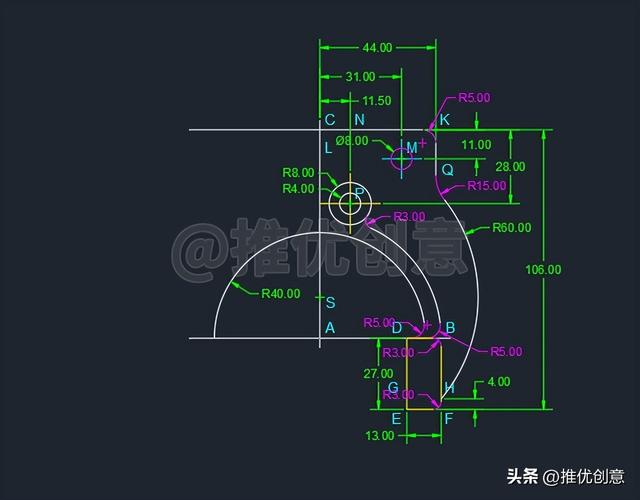 使用圆角命令绘图怎么画（使用圆角命令绘图）(16)