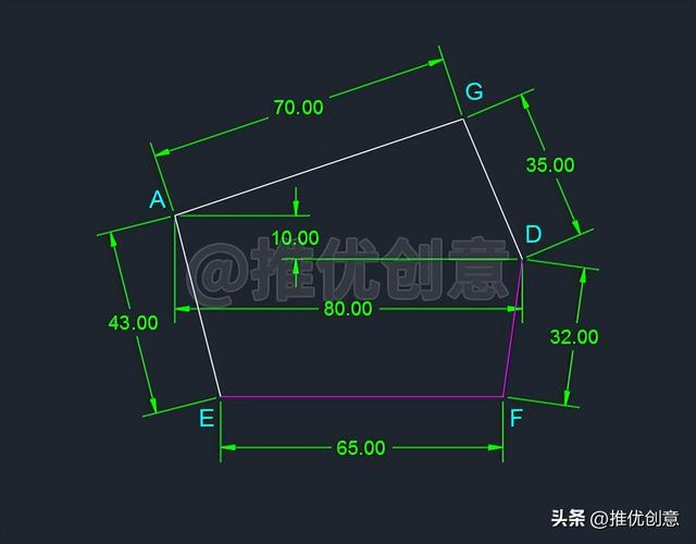 cad自学绘图练习题（AutoCAD进阶练习题工程制图）(12)