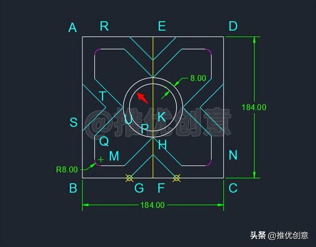 cad最复杂的绘图实例（绘制思路才是重点）(30)