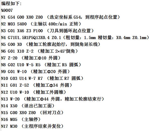 数控车床编程入门一览表（数控车床编程实例）(24)