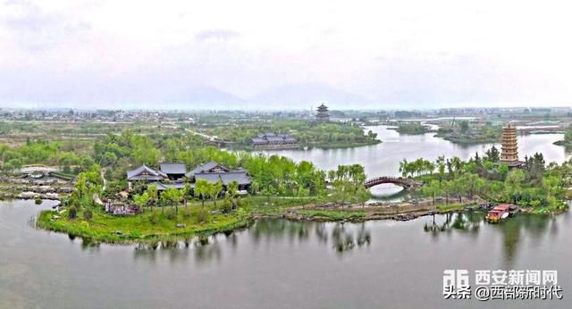 西安周边渼陂湖在什么地方（雨中西安渼陂湖）(5)