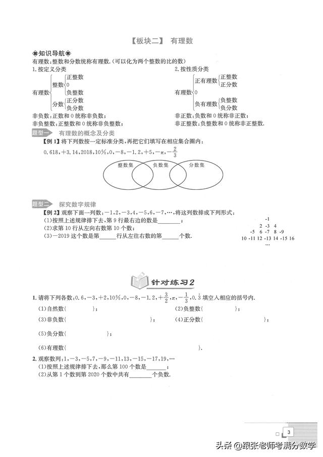 七年级数学暑假培优（初一数学暑假培优讲义）(6)