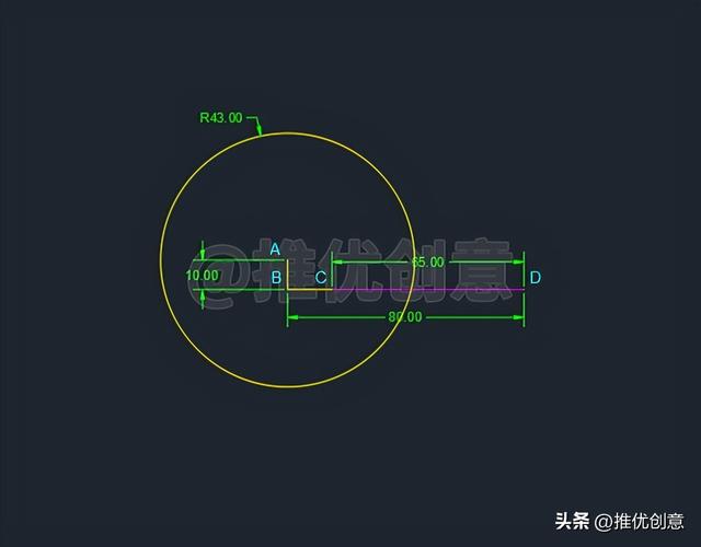 cad自学绘图练习题（AutoCAD进阶练习题工程制图）(3)