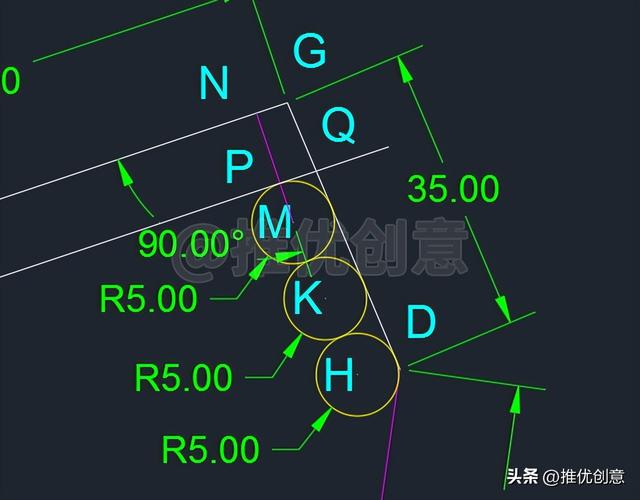 cad自学绘图练习题（AutoCAD进阶练习题工程制图）(26)