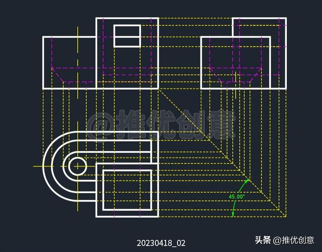 cad剖面图详细讲解（画出1-1剖面图2-2剖面图）(7)