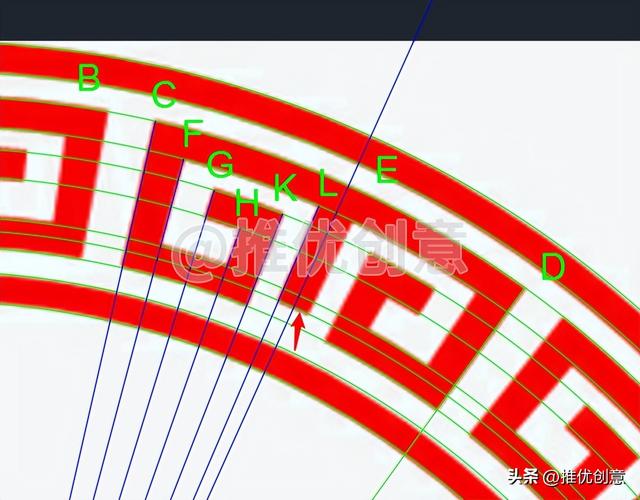 cad制图初学入门图形（如何绘制无尺寸标注的图形）(51)