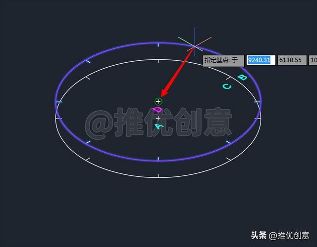 autocad制图三维建模（AutoCAD绘制三维镯子上）(16)