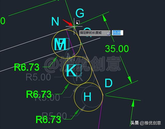 cad自学绘图练习题（AutoCAD进阶练习题工程制图）(32)