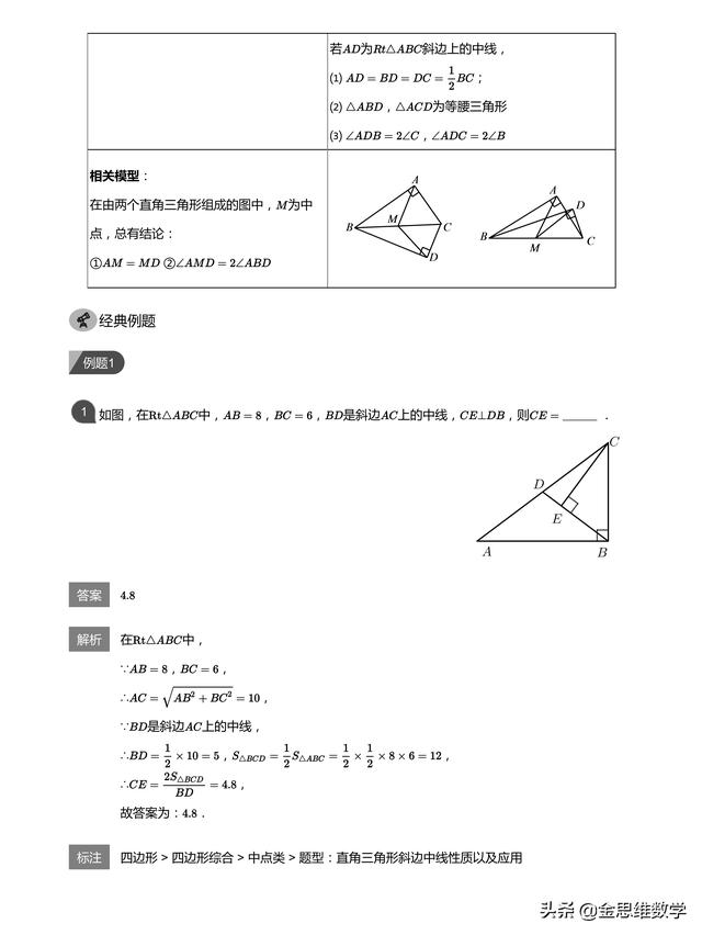 初中数学专题合集（初中数学勤思班系列精品讲义）(2)