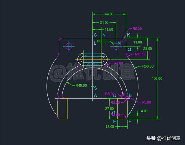 使用圆角命令绘图怎么画（使用圆角命令绘图）(20)