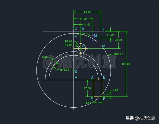 使用圆角命令绘图怎么画（使用圆角命令绘图）(14)