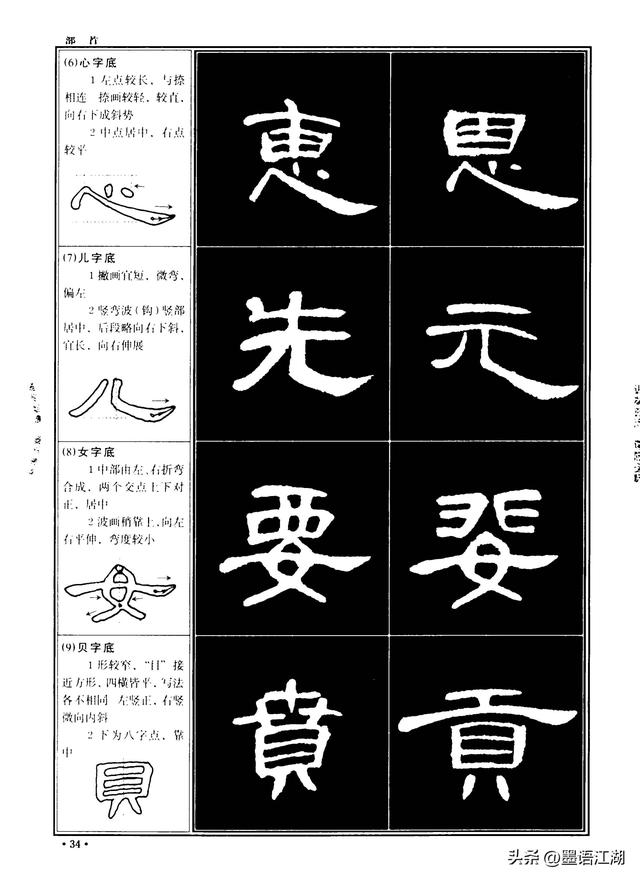 隶书曹全碑零基础书法入门（初学隶书曹全碑）(29)