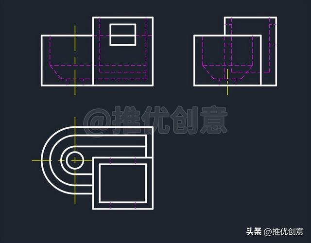 cad剖面图详细讲解（画出1-1剖面图2-2剖面图）(8)